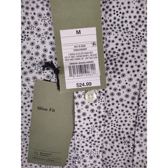 New Goodfellow & Co. Men's Slim Fit Long Sleeve Button Down Size M - Picture 2 of 7